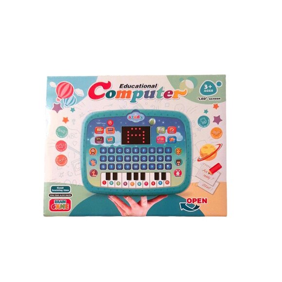 Kids Interactive Educational Blue Tablet - Picture 1 of 3